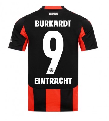 Eintracht Frankfurt Jonathan Burkardt #9 Replika Hemmatröja 2025-26 Kortärmad Eintracht Frankfurt Jonathan Burkardt #9 Replika Hemmatröja 2025-26 Kortärmad